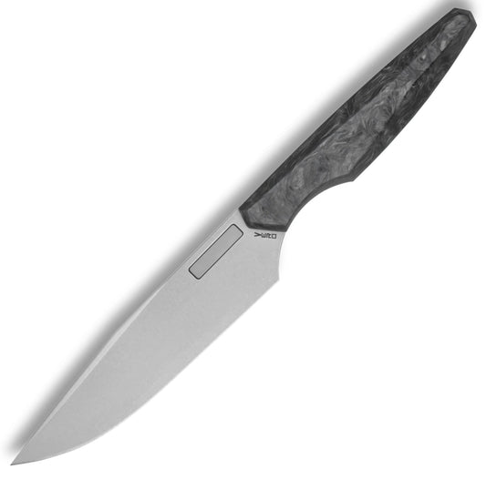 Vero Utility 5, Marbled Carbon Fiber Handle / Stonewash Nitro-V Blade