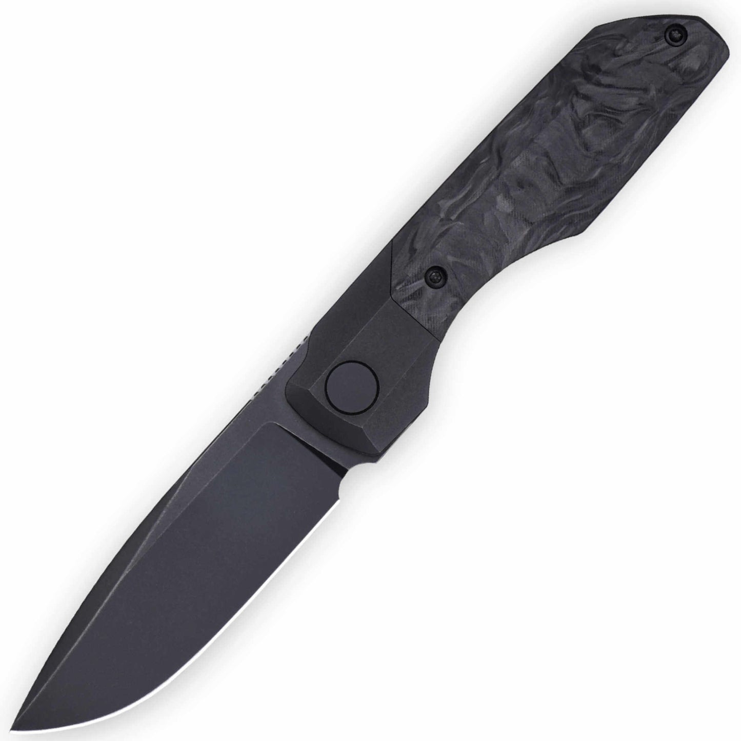 Vero Engineering Synapse Marble Carbon Fiber, Blackwash M390